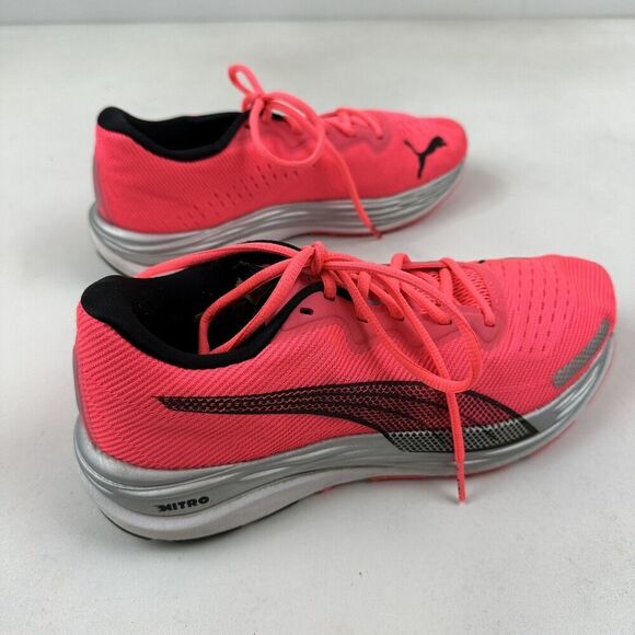 Puma Velocity Nitro 2 Training Sneaker Sunset Glow/Black 376262-07 Women's Sz 8 - Picture 5 of 10